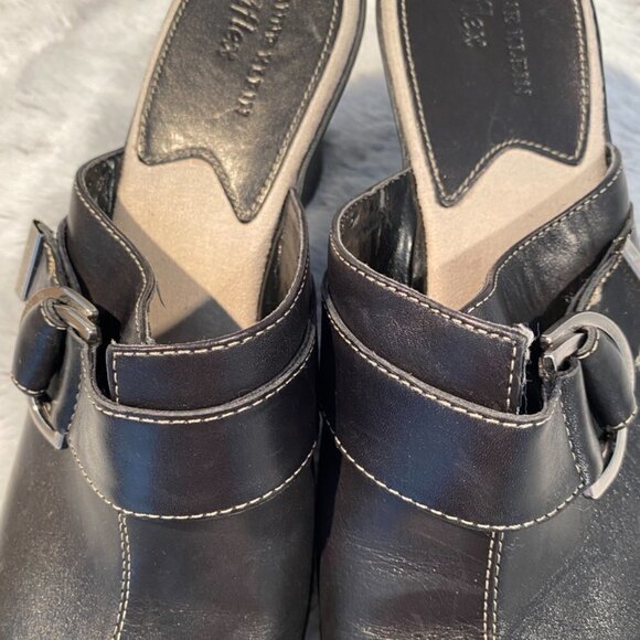 Ann Klein iflex Black Clogs size 9M - Picture 7 of 7